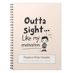 Cuaderno Portátil con temas de jerga personalizada de los a