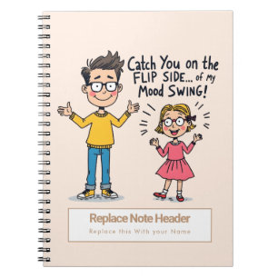 Cuaderno Portátil con temas de jerga personalizada de los a