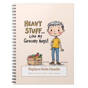 Cuaderno Portátil con temas de jerga personalizada de los a
