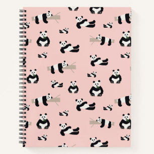Cuaderno Portátil con temática Panda 21,6 cm x 28 cm Espira