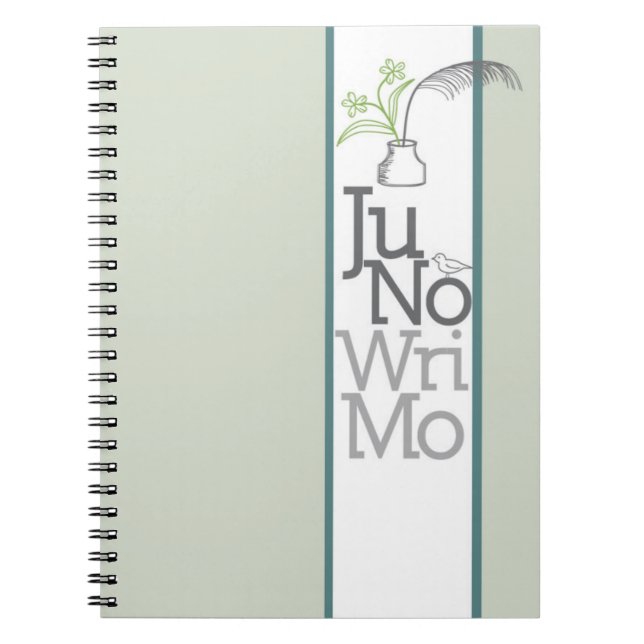 Cuaderno Portátil con tinta JuNoWriMo (Frente)
