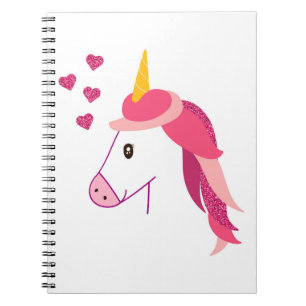 Cuaderno Portátil con unicornio para un chica.