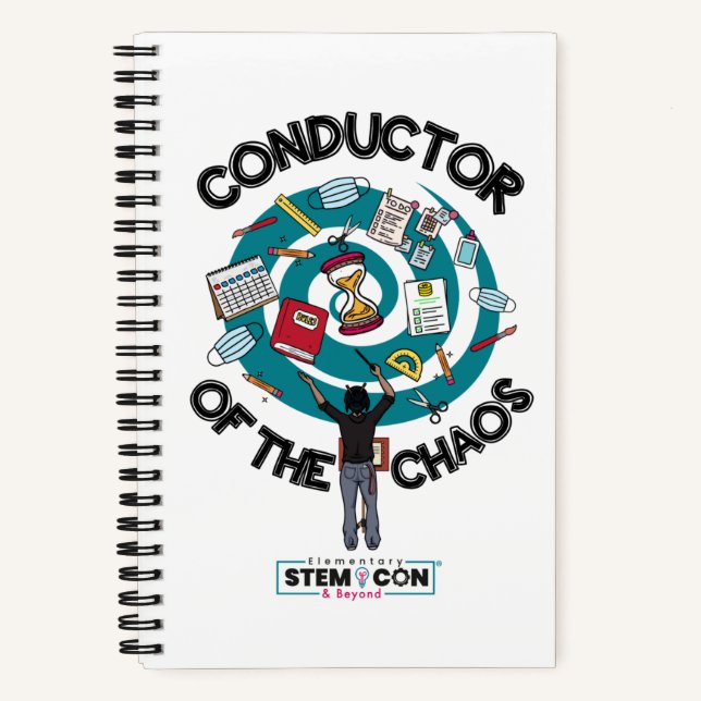 Cuaderno Portátil conductor de caos (Anverso)