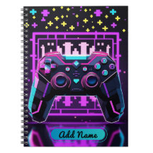 Portátil controlador Neon Gamer - Nombre editable
