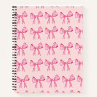 Cuaderno Portátil Coquette Bow
