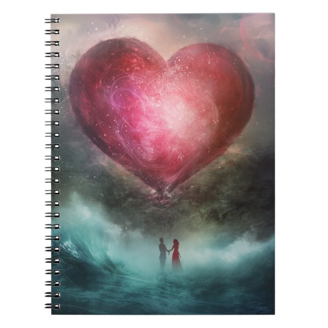 Cuaderno Portátil Corazón de la Simplicidad (Frente)