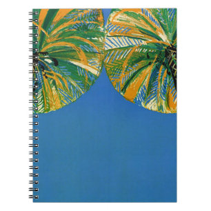 Cuaderno Portátil Cote D'Azur de palmeras antiguas