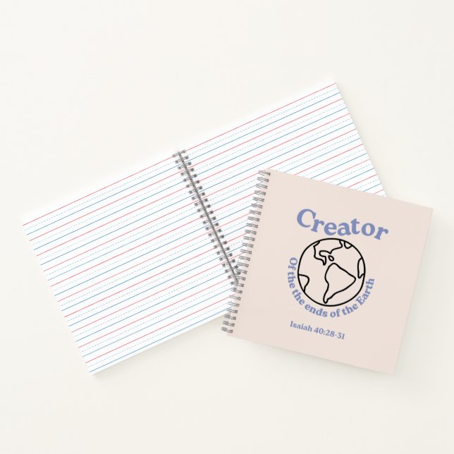 Cuaderno Portátil cuadrado / cristiano / verso de la biblia (Interior)
