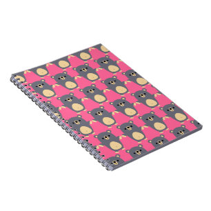 Cuaderno Portátil Cute Big Blue Personalizado Bear
