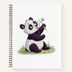 Cuaderno Portátil Cute Panda   Dream Quill
