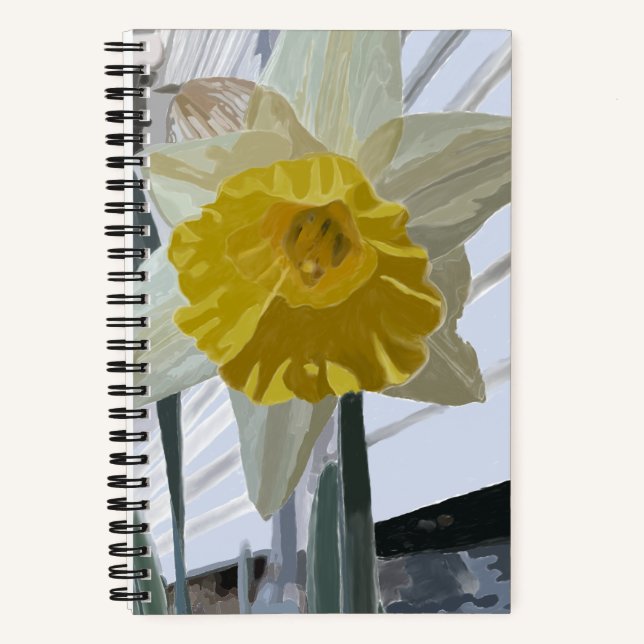 Cuaderno Portátil Daffodil Portrait (Anverso)