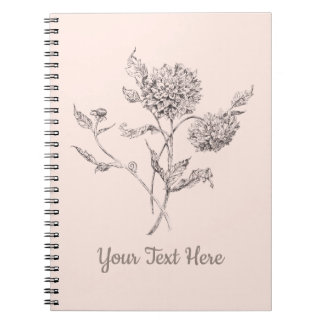 Cuaderno Portátil Dahlia personalizado