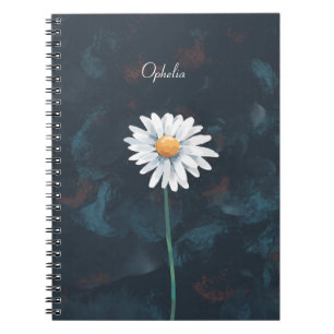 Cuaderno Portátil Daisy Flower - Diseño de Ilustracion flor