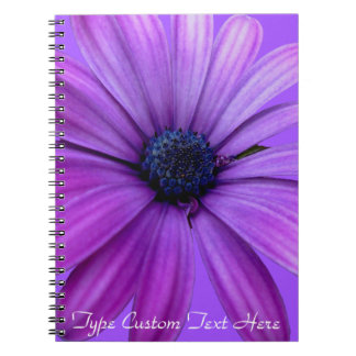 Cuaderno Portátil Daisy Notebook personalizado de flores de