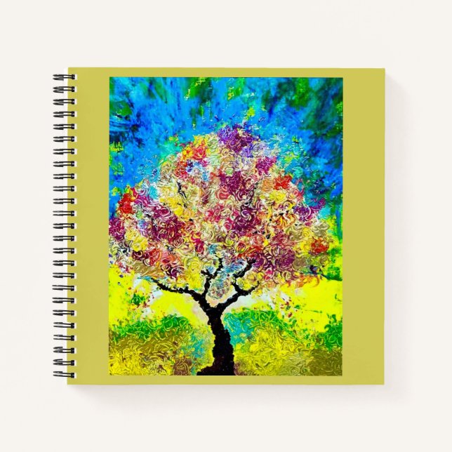 Cuaderno Portátil de acercamiento de invierno (Anverso)