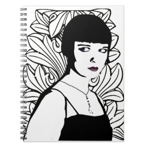 Cuaderno Portátil de actor Art Deco