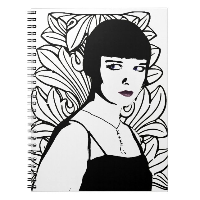 Cuaderno Portátil de actor Art Deco (Frente)