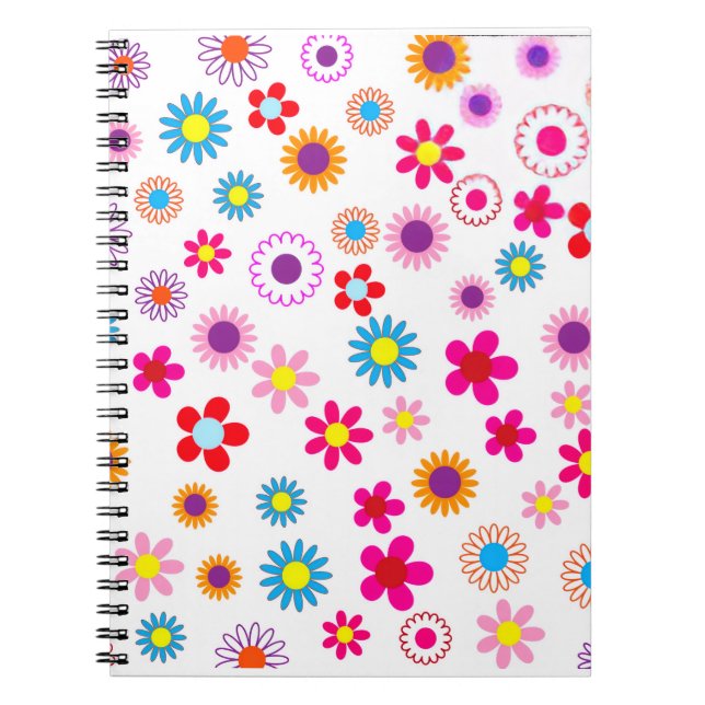 Cuaderno Portátil de alimentación de flores (Frente)