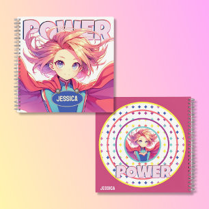 Cuaderno Portátil de alimentación para chicas