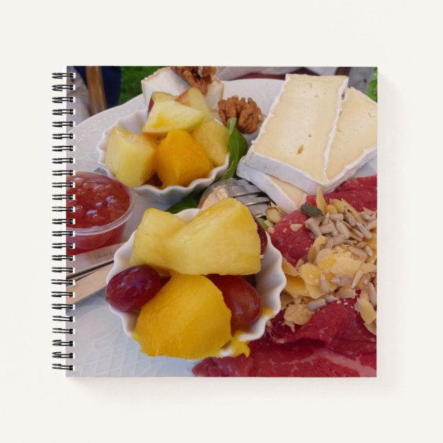 Cuaderno Portátil de alimentos para té de alta calidad (Anverso)