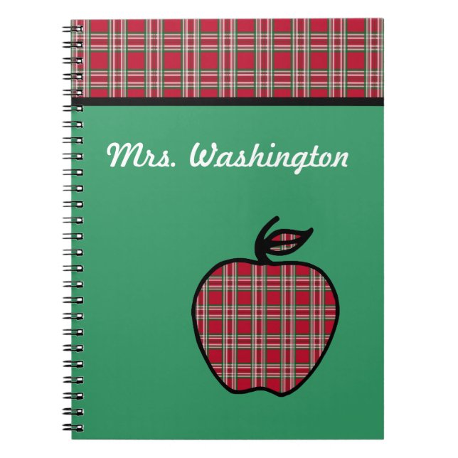 Cuaderno Portátil de Apple personalizado (Frente)