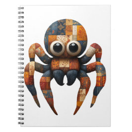 Cuaderno Portátil de araña de trabajo en mosaico