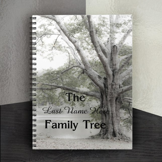 Cuaderno Portátil de árbol genealógico (Genealogy Family Tree Notebook)