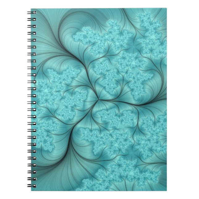 Cuaderno Portátil de arte Cotton Candy Fractal (Frente)