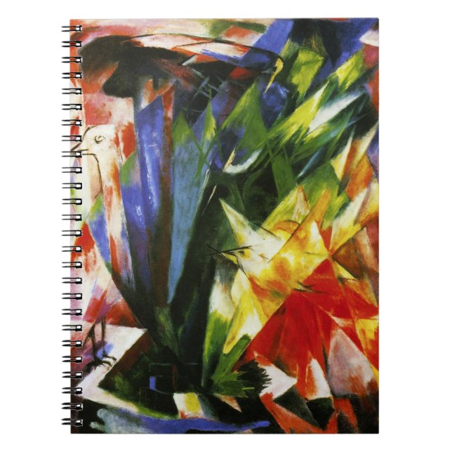 Cuaderno Portátil de aves Franz Marc (Frente)