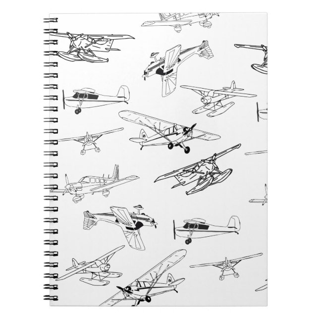 Cuaderno Portátil de avión (Frente)