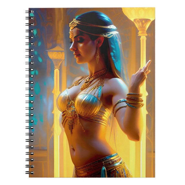 Cuaderno Portátil de bailarina Atlantean (Frente)