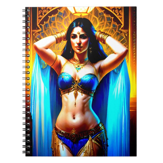 Cuaderno Portátil de bailarina Atlantean (Frente)
