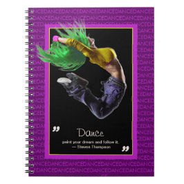 Cuaderno Portátil de baile Hip Hop