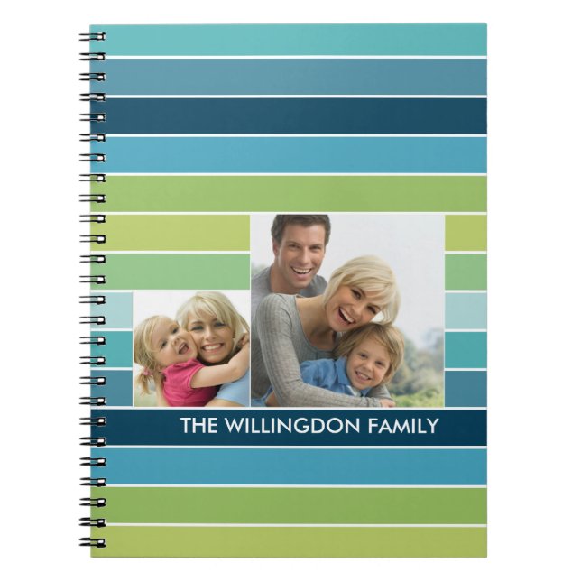 Cuaderno Portátil de bandas clásicas (Frente)