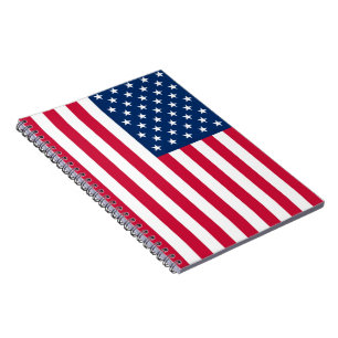 Cuaderno Portátil de bandera de EE. UU. - Patriótico