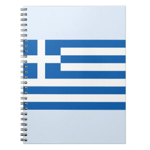 Cuaderno Portátil de bandera griega