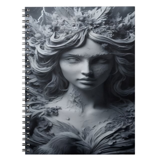 Cuaderno Portátil de belleza de piedra (Frente)