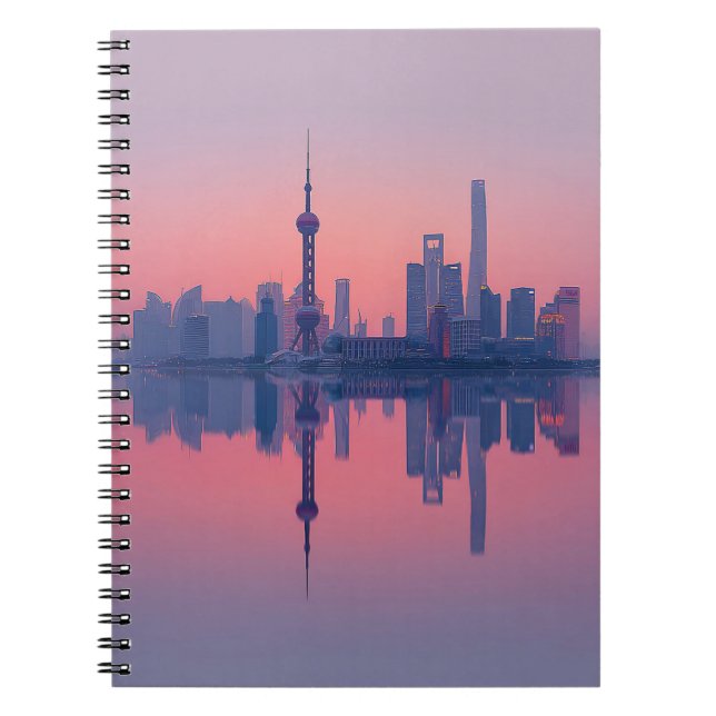 Cuaderno Portátil de brillo con espejo retrovisor de línea  (Frente)