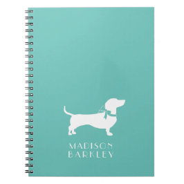 Cuaderno Portátil de cachorro de perro Dachshund Wiener