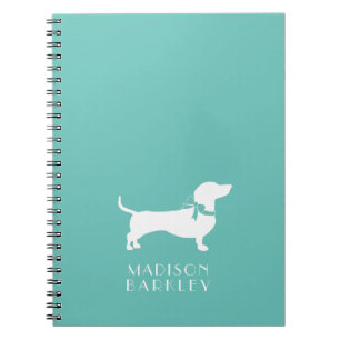 Cuaderno Portátil de cachorro de perro Dachshund Wiener