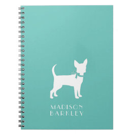 Cuaderno Portátil de cachorro de perro de Chihuahua
