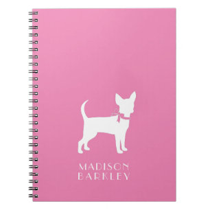 Cuaderno Portátil de cachorro de perro de Chihuahua