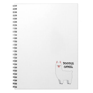 Cuaderno Portátil de camello Poodle