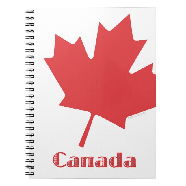 Cuaderno Portátil de Canadá (Frente)