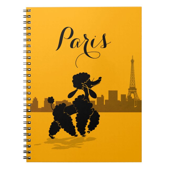 Cuaderno Portátil de canapé de París (Frente)