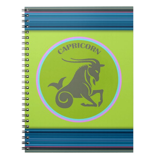 Cuaderno Portátil de Capricornio (Frente)