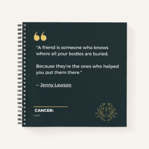Cuaderno Portátil de Capricornio