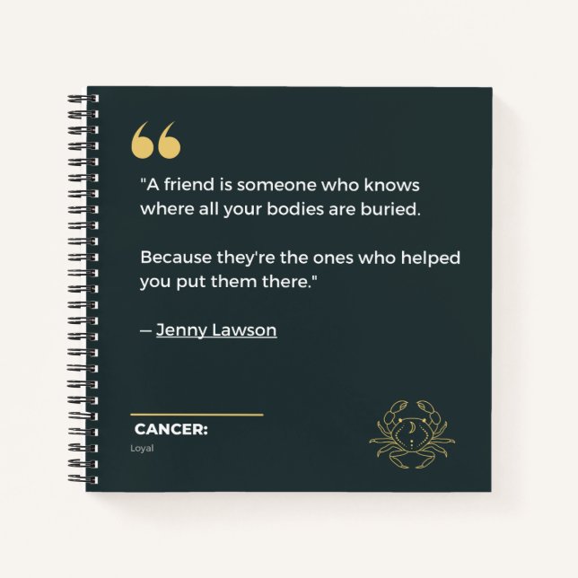 Cuaderno Portátil de Capricornio (Anverso)