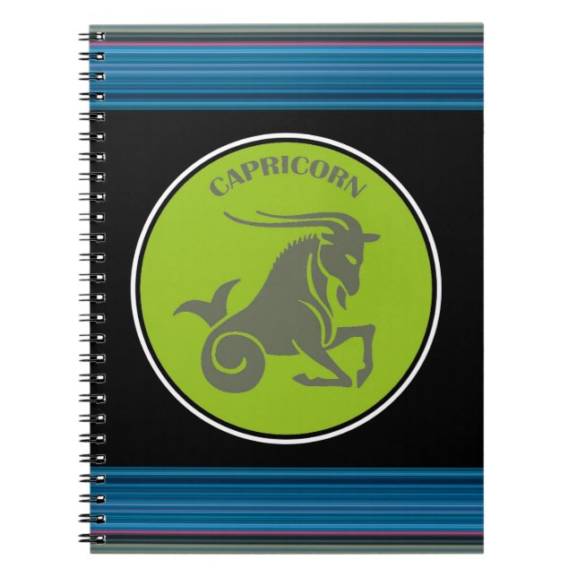 Cuaderno Portátil de Capricornio (Frente)