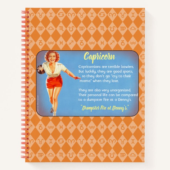 Cuaderno Portátil de Capricornio (Anverso)